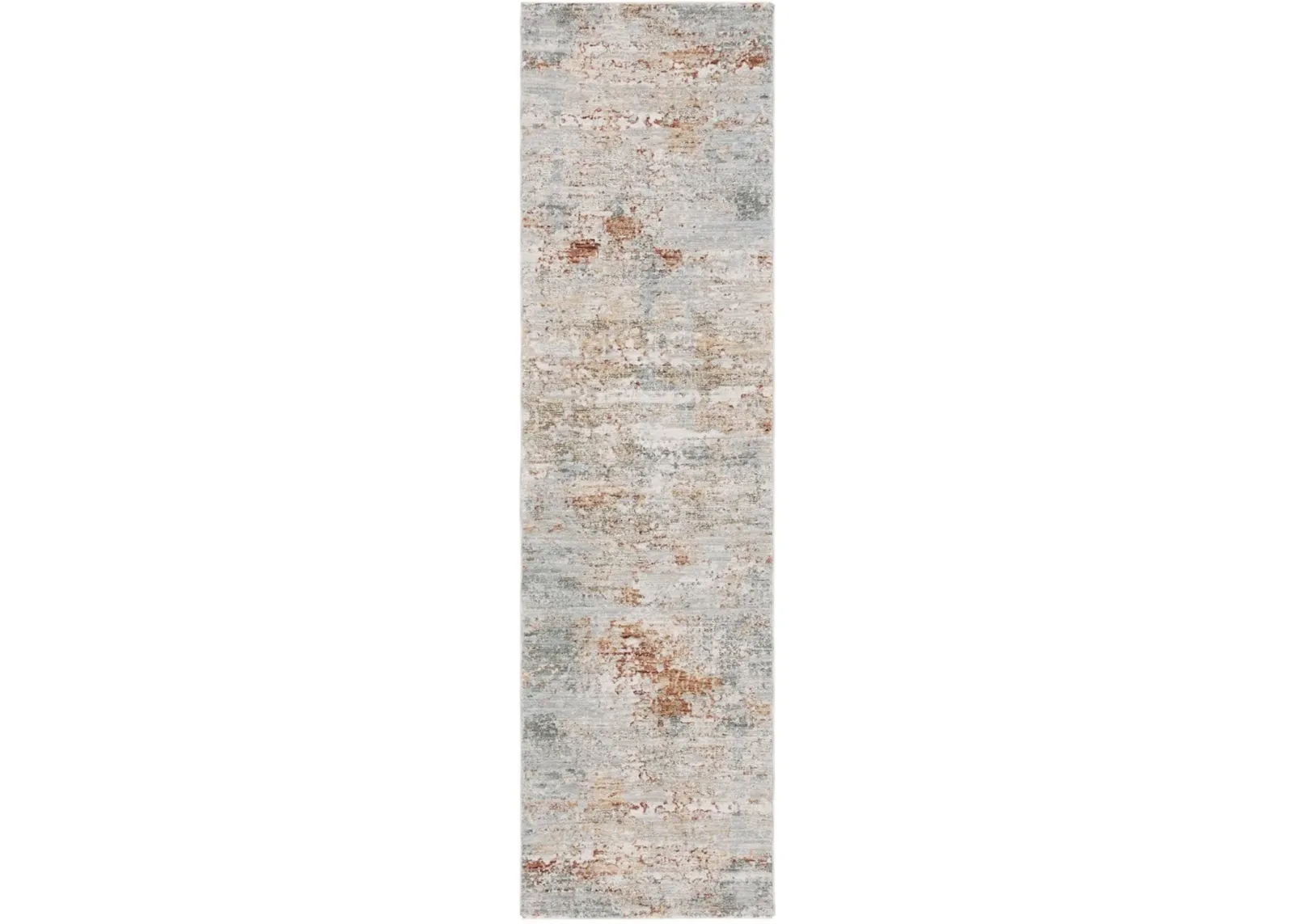 ADRIANNA 200 Blue 2'-2' X 8' Runner Rug