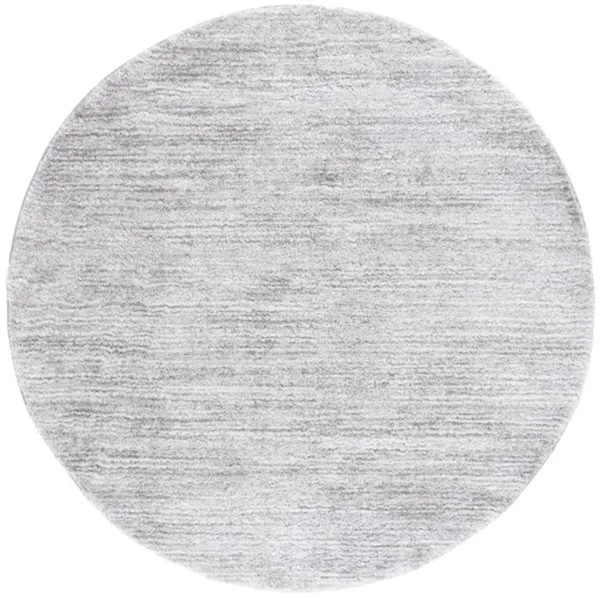 JASMINE SHAG 100 Grey  6'-7' X 6'-7' Round Round Rug