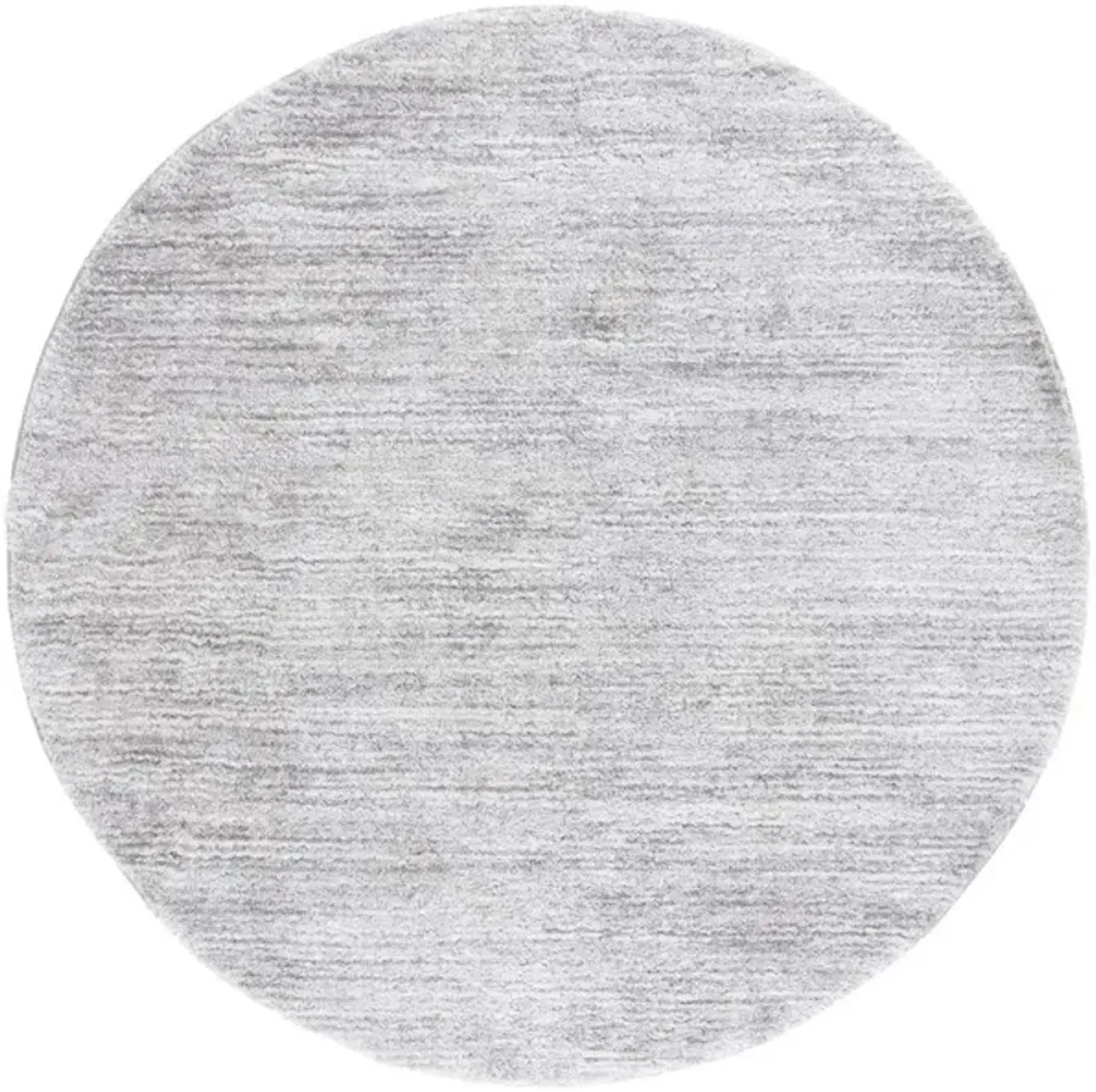 JASMINE SHAG 100 Grey  6'-7' X 6'-7' Round Round Rug