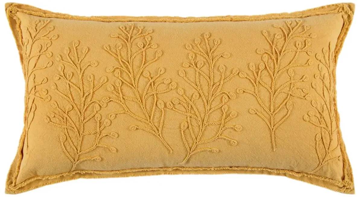 Botanical Gold Pillow