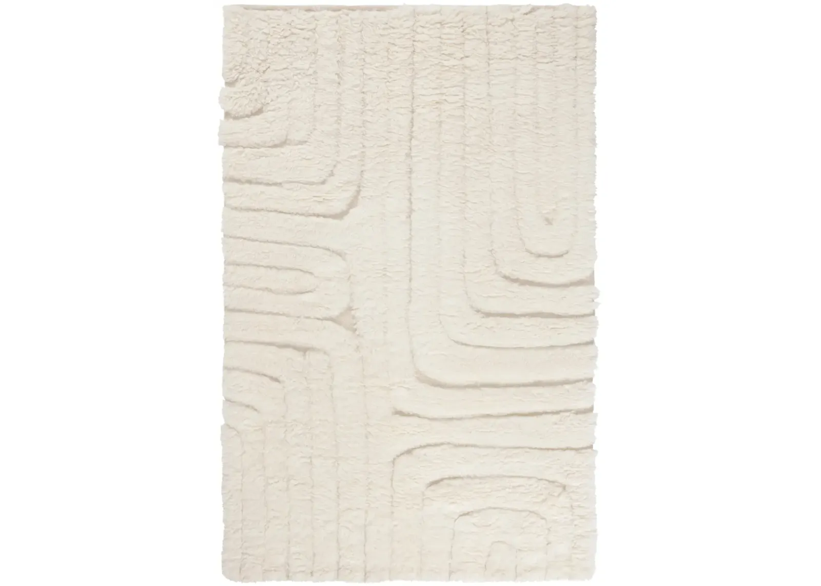 MANHATTAN 651 IVORY 8' x 10' Large Rectangle Rug