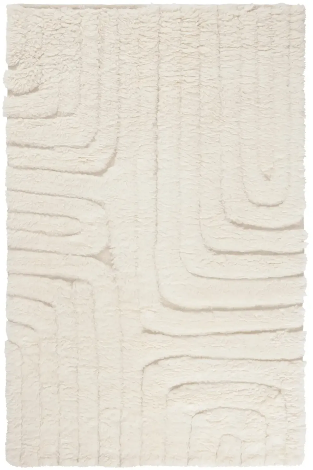 MANHATTAN 651 IVORY 8' x 10' Large Rectangle Rug