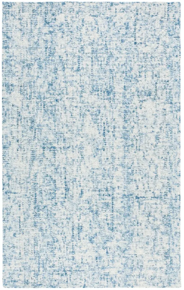 ABSTRACT Hand Tufted 5' x 8' area rug