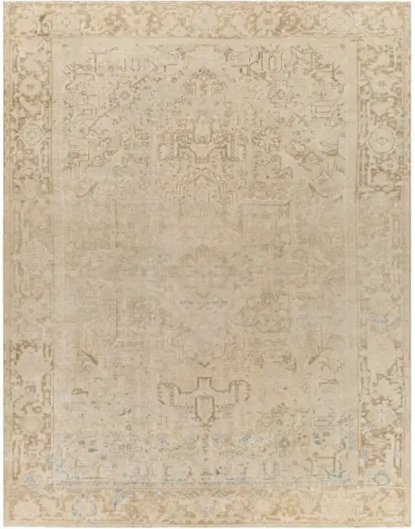 Antique One of a Kind AOOAK-1173 8'4" x 11' Handmade Rug