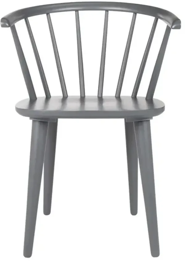 BLANCHARD 18''H CURVED SPINDLE SIDE CHAIR - Set of 2