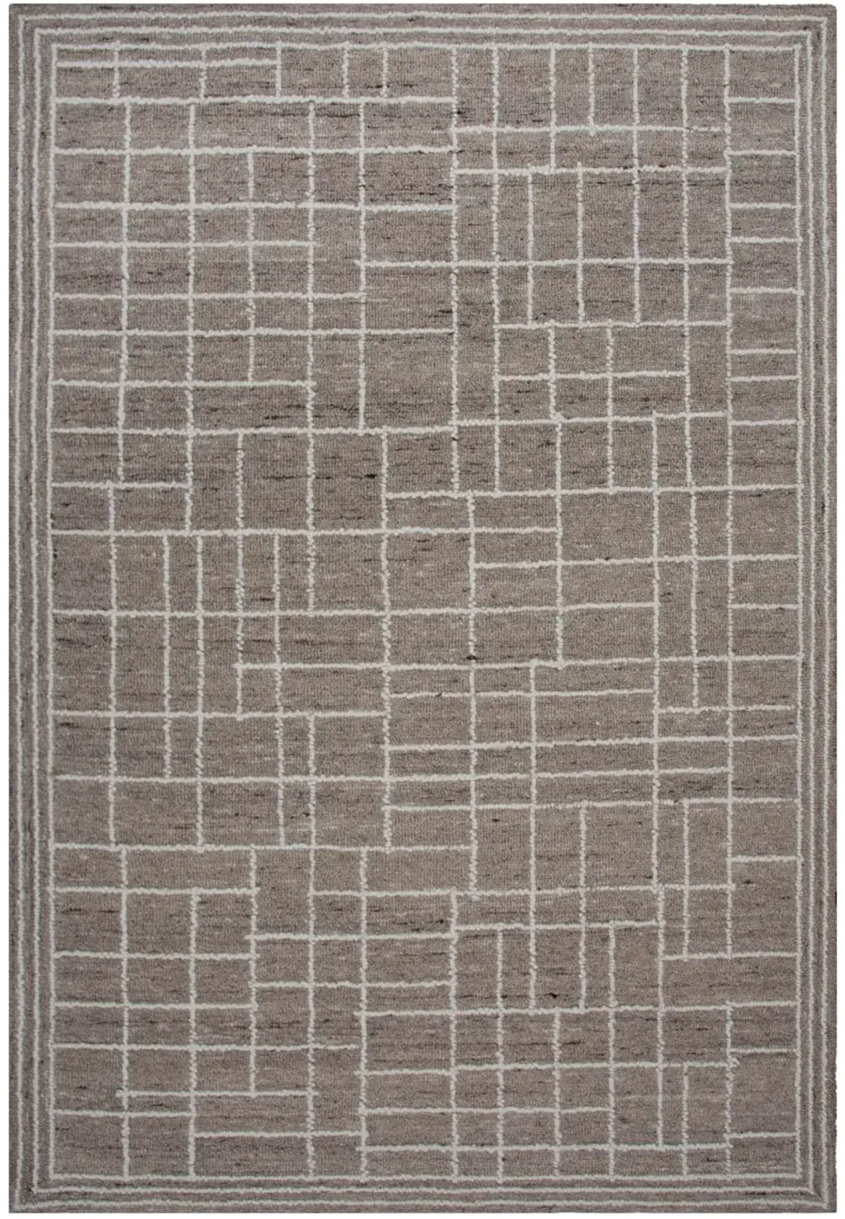Lofton Hand Tufted Cut and Loop 9'x12' Rug