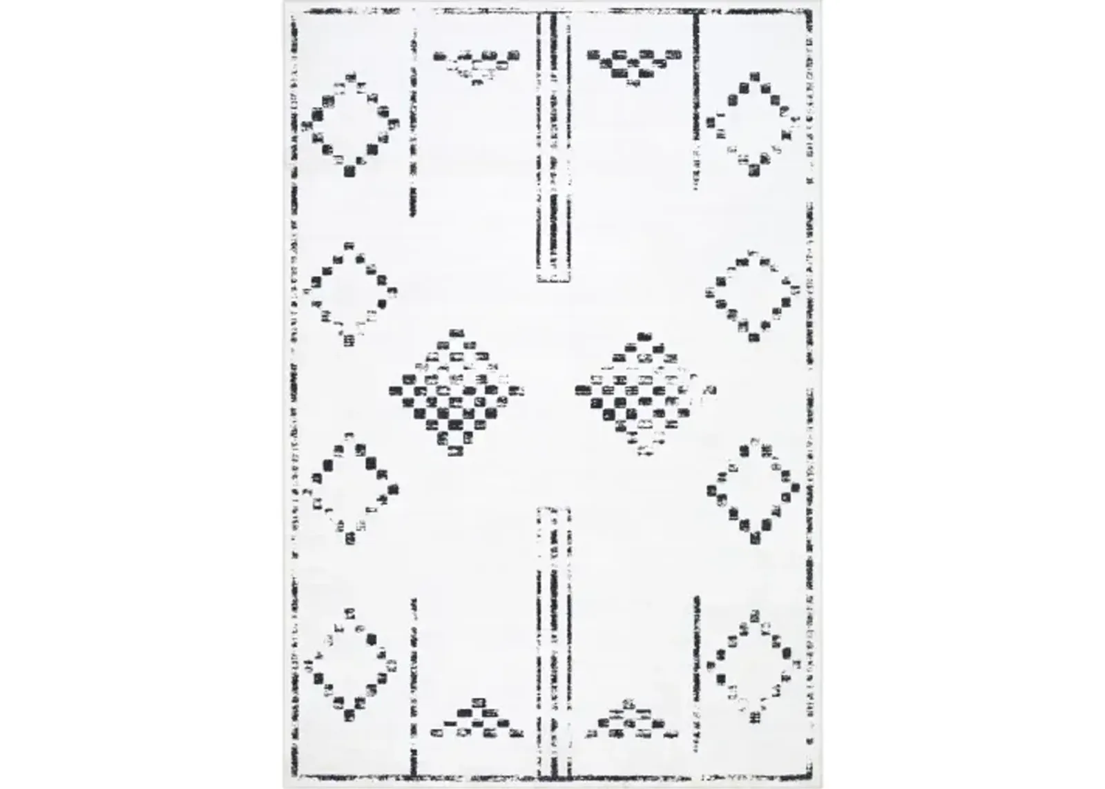 Lavable LVB-2325 3'6" x 5'6" Machine Woven Rug