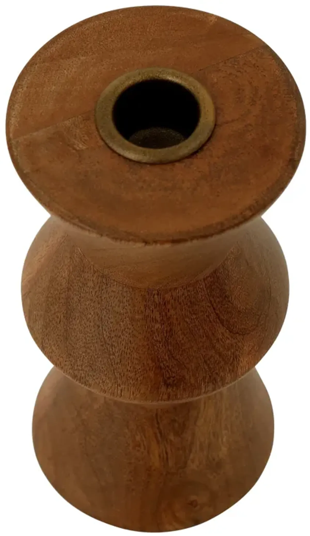 Sequence Wooden Candle Holder Small