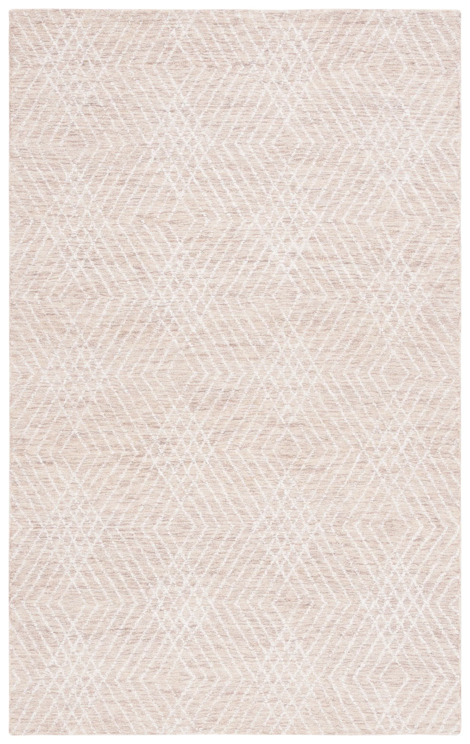 ABSTRACT Hand Tufted 8' x 10' area rug