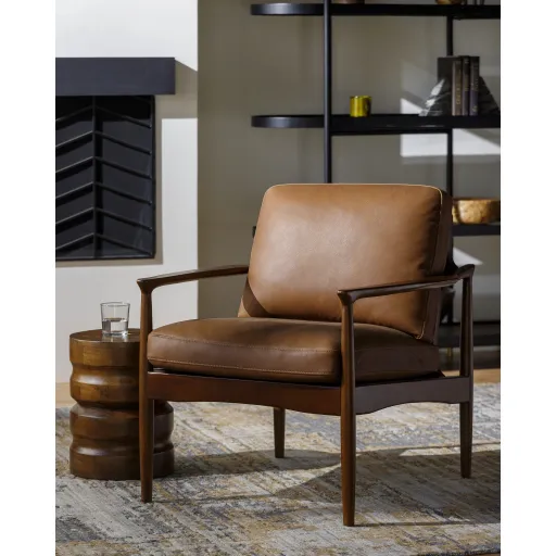 Lewiston LWS-001 35"H x 29"W x 32"D Accent Chair