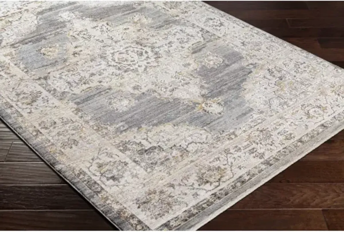 Aida AAD-2300 3'11" x 5'10" Machine Woven Rug