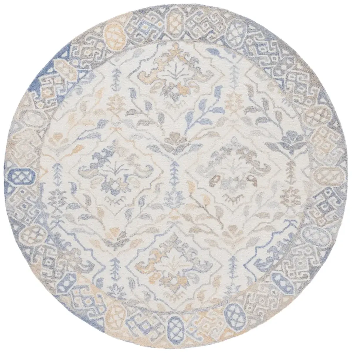 RENEWAL Hand Tufted 6' x 6' Round area rug