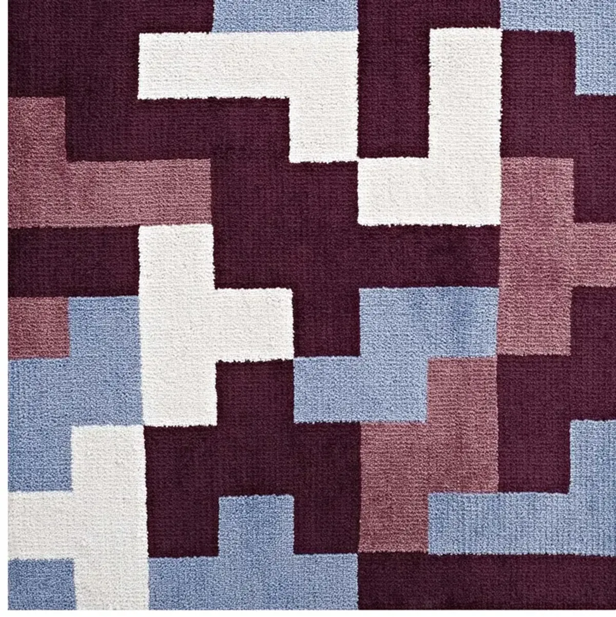 Andela Interlocking Block Mosaic 5x8 Area Rug