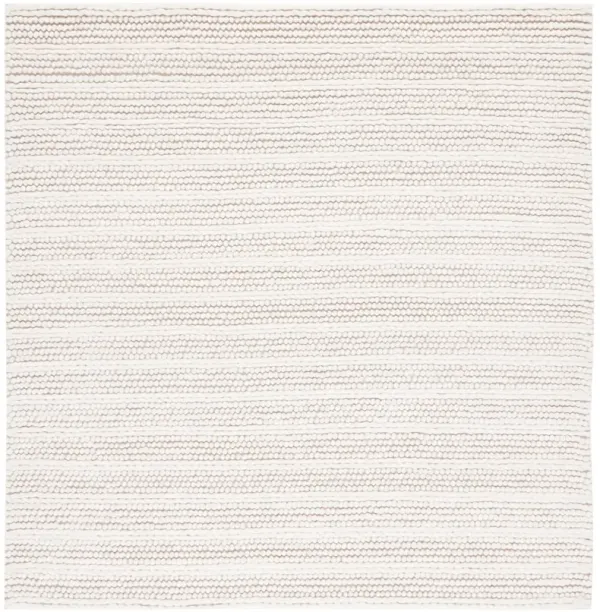 NATURA 280 IVORY 4' x 4' Square Square Rug