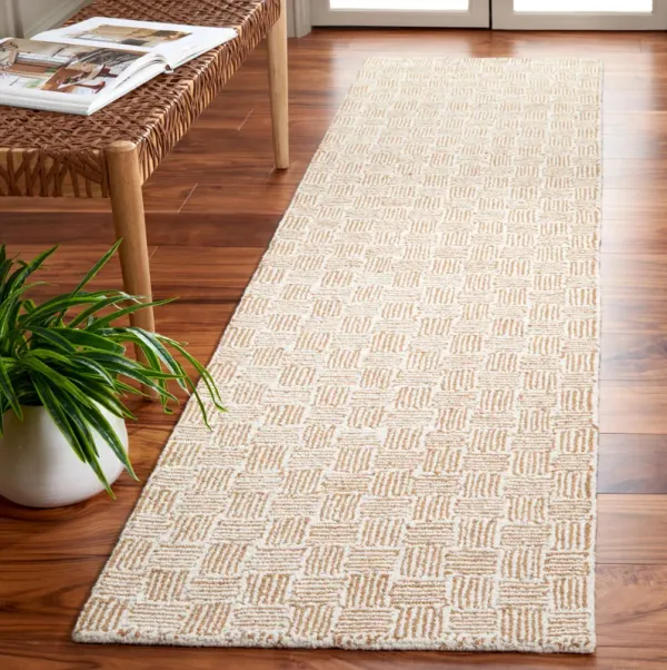MICRO-LOOP Hand Tufted 2'-3' x 9' runner