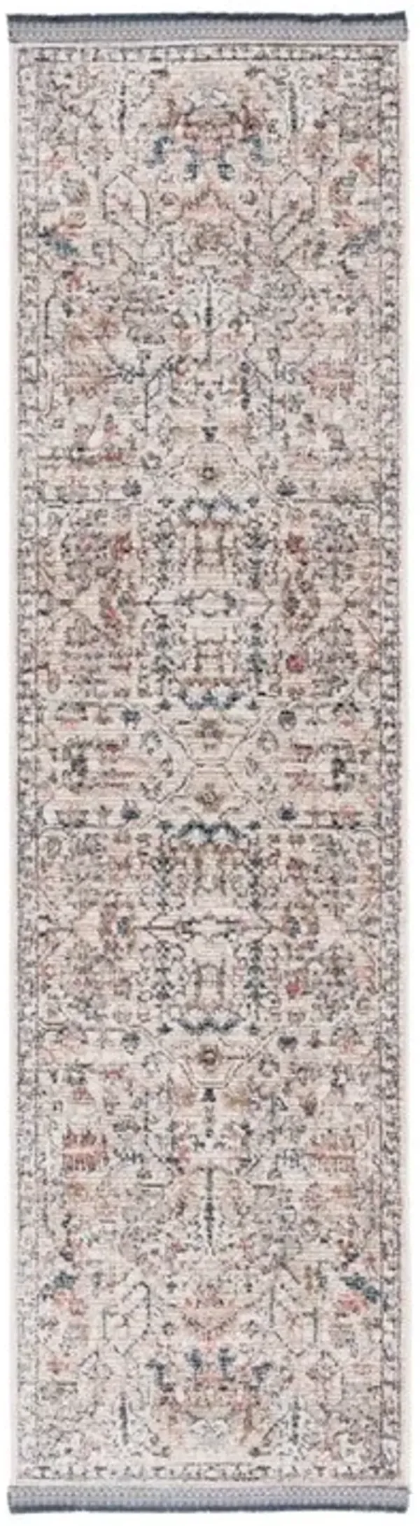 VIVALDI 568 Blue  2'-2' X 8' Runner Rug