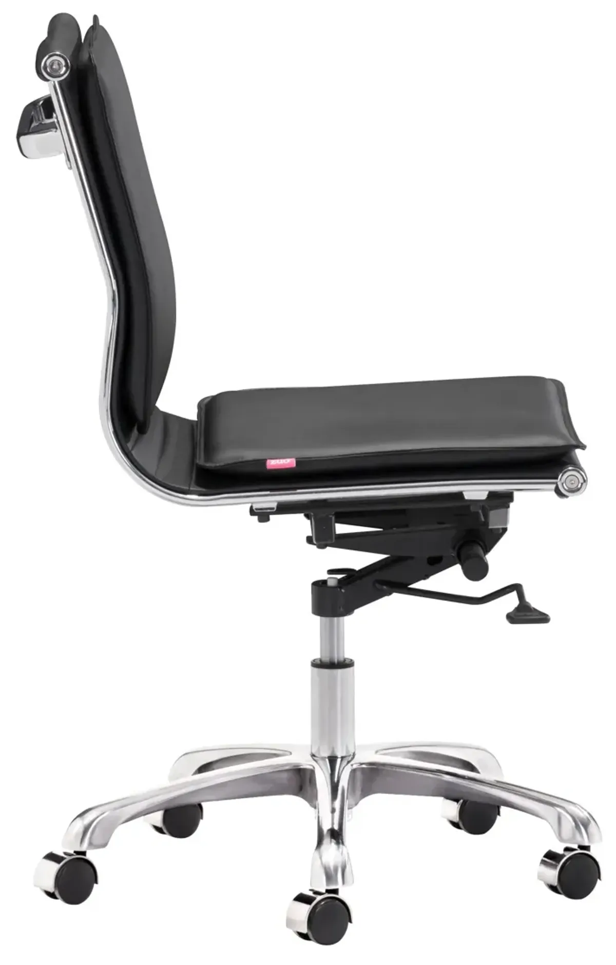 Lider Plus Armless Office Chair Black