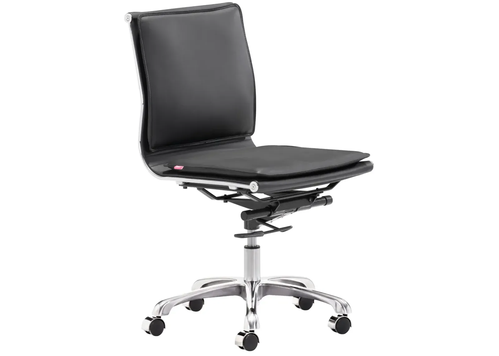 Lider Plus Armless Office Chair Black