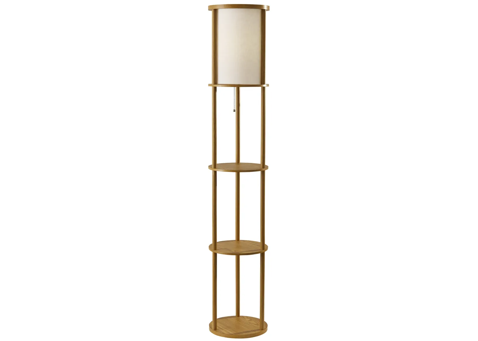 Stewart round Shelf Floor Lamp