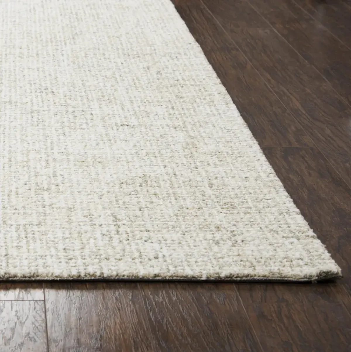 Brindleton Beige/Ivory Tweed Wool 5' x 8' Rectangle Rug