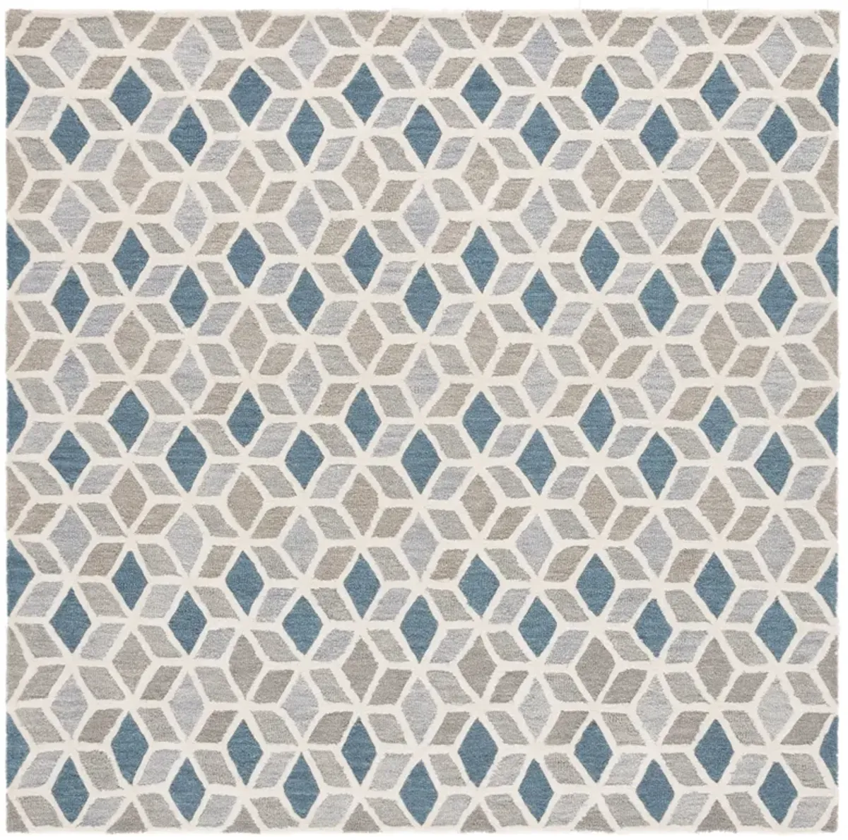 EBONY Hand Tufted 6' x 6' Square area rug