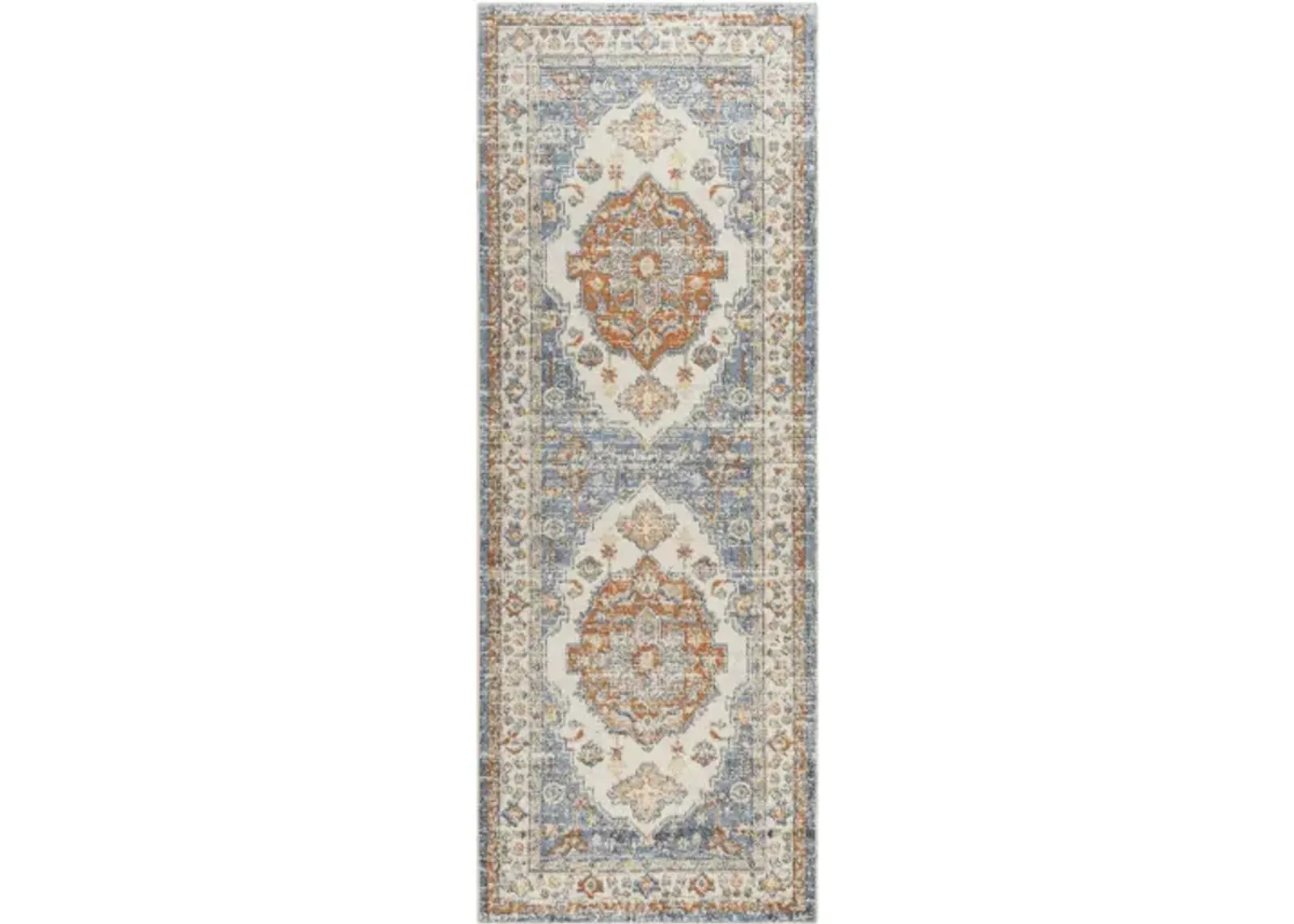 Lillian LLL-2305 2'7" x 7'3" Machine Woven Rug