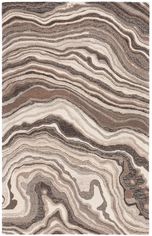 METRO Hand Tufted 5' x 8' area rug