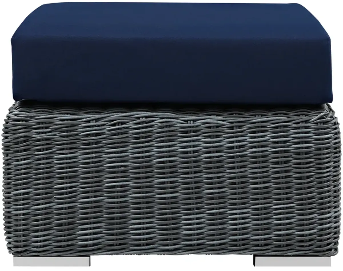 Summon Outdoor Patio Sunbrella® Ottoman