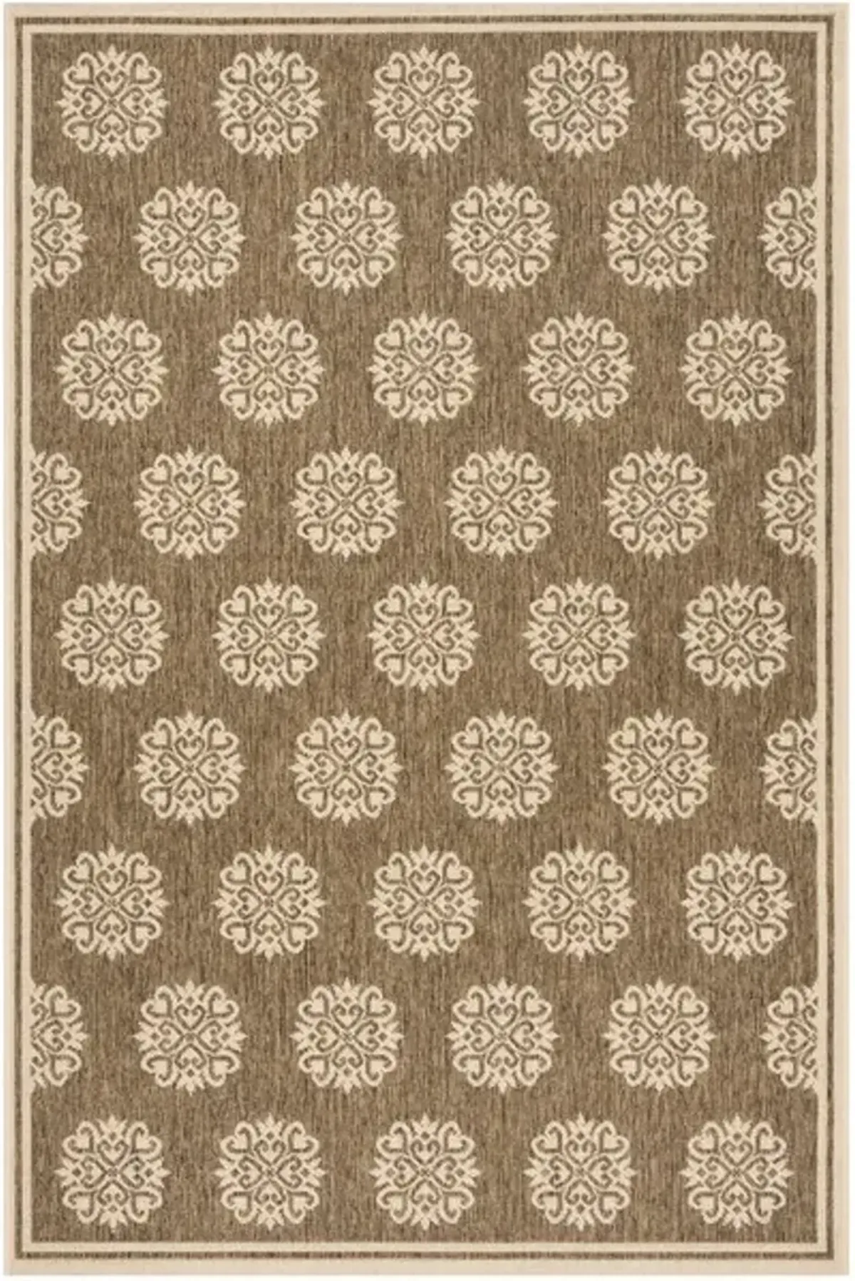 LINDEN 181 Collection LND181B-5 Beige / Cream 5'-3" X 7'-6"