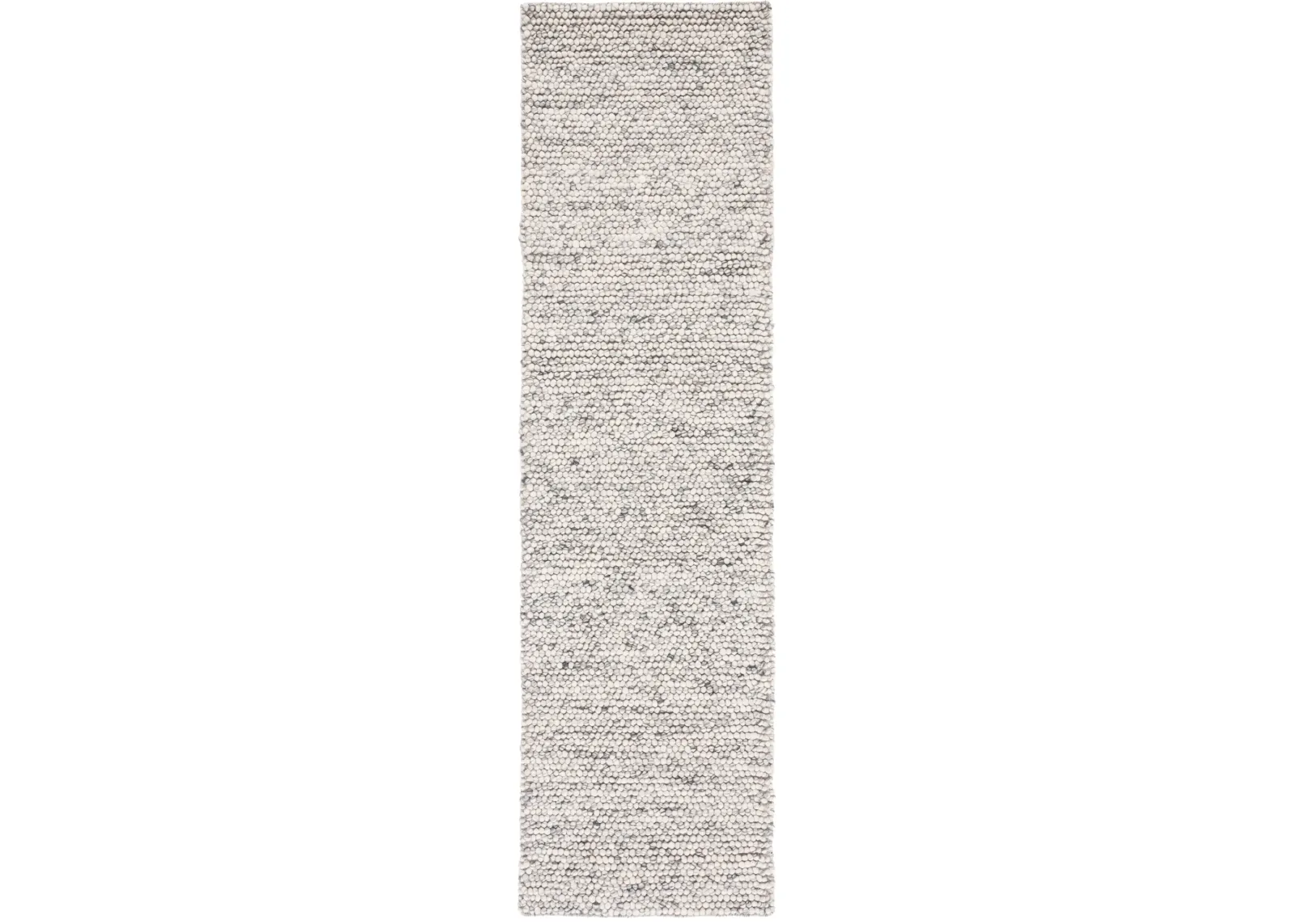 NATURA 620 LIGHT GREY  2'-3' x 22' Runner Rug