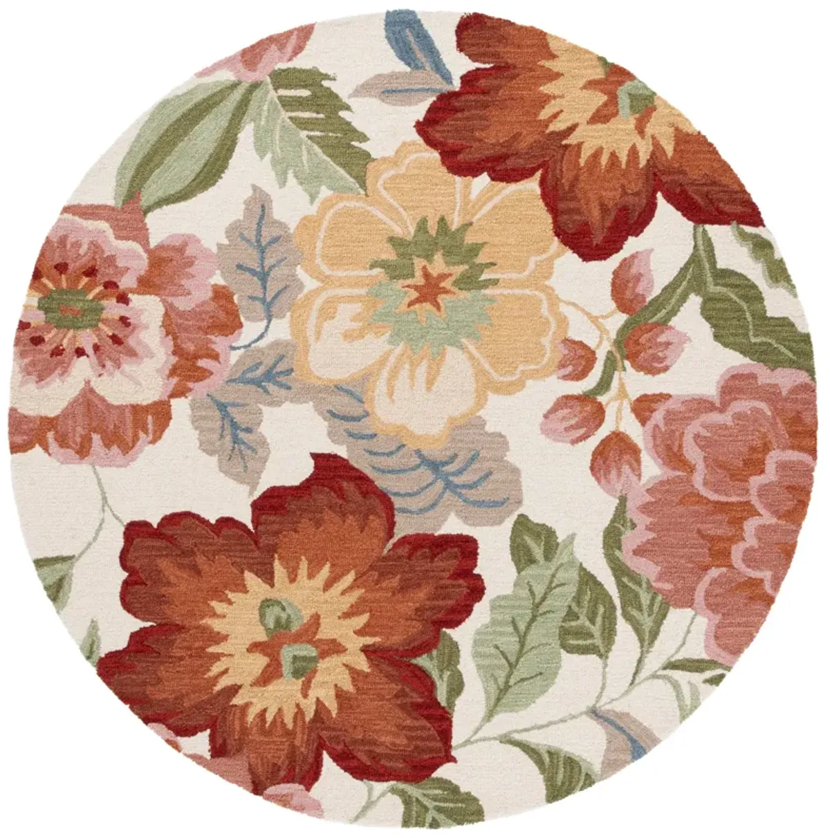 CHELSEA Hand Tufted 6' x 6' Round area rug
