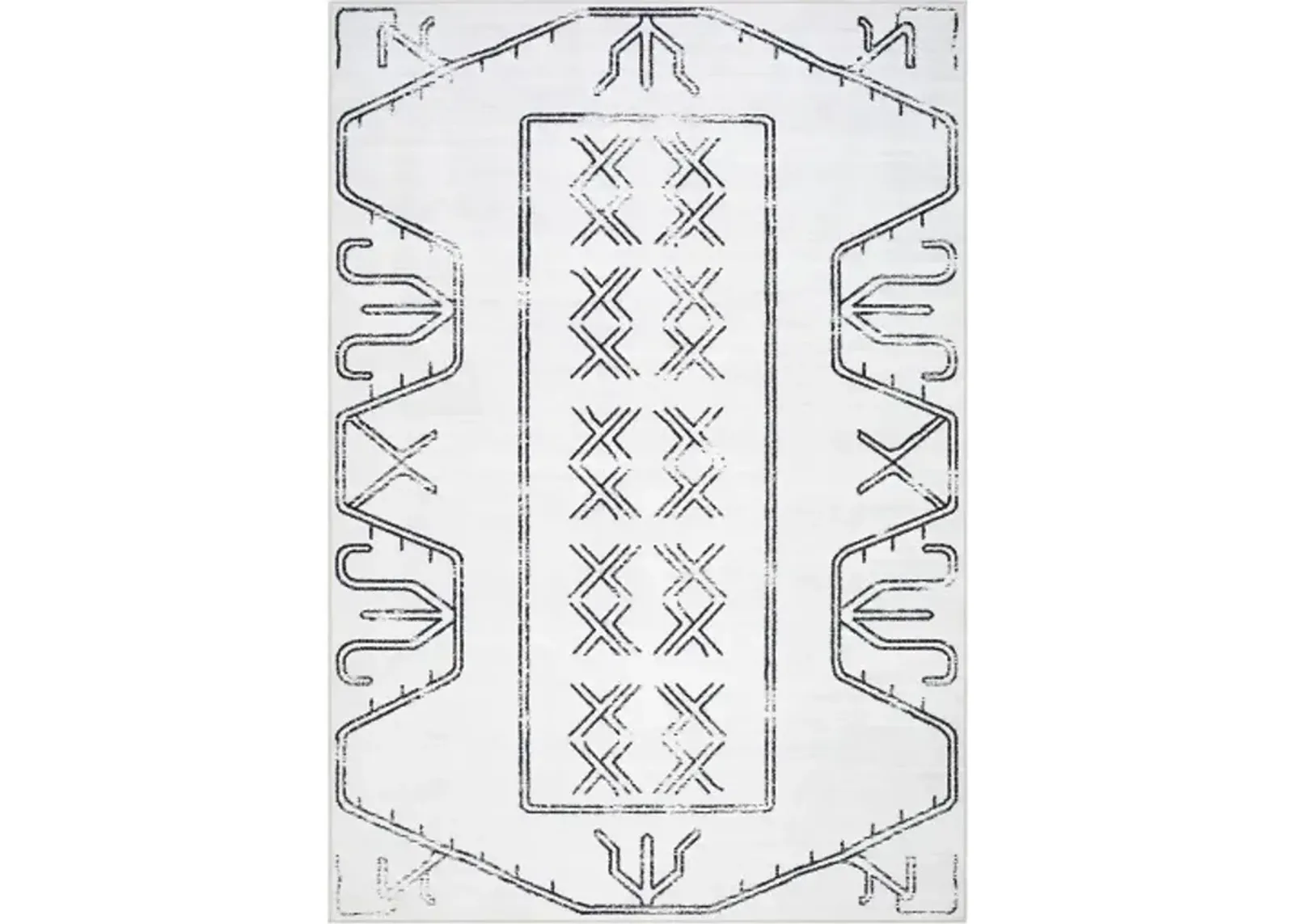 Lavable LVB-2323 5'3" x 7'7" Machine Woven Rug