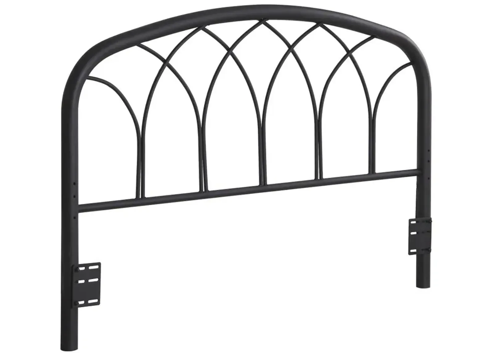 Anderson Queen / Full Arched Headboard Black