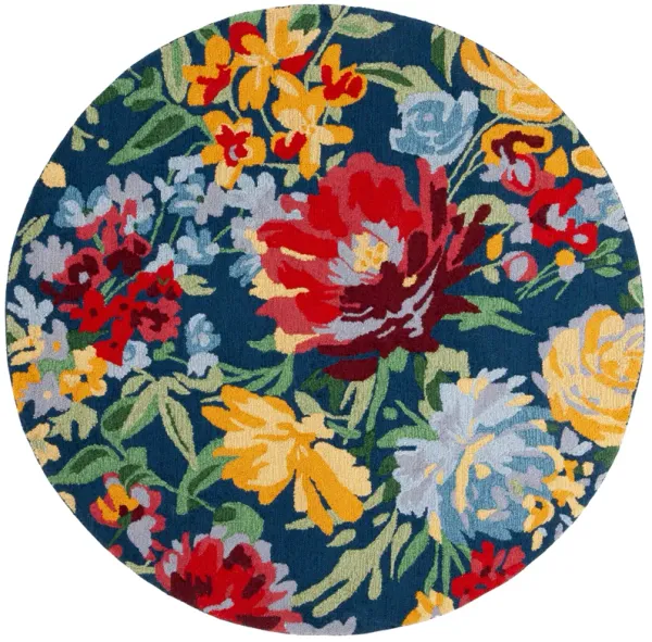 EASY CARE Hand Tufted 6' x 6' Round area rug
