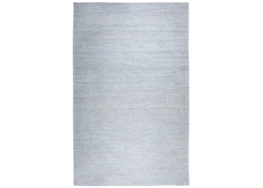 Ellington Gray Stripe  Jute / Wool  3' x 5' Rectangle Rug