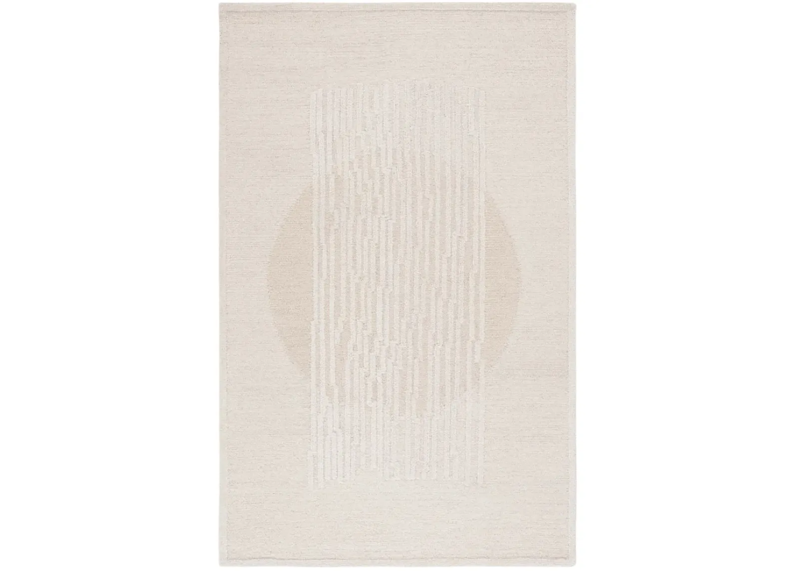 RODEO DRIVE 379 IVORY  5' x 8' Medium Rectangle Rug