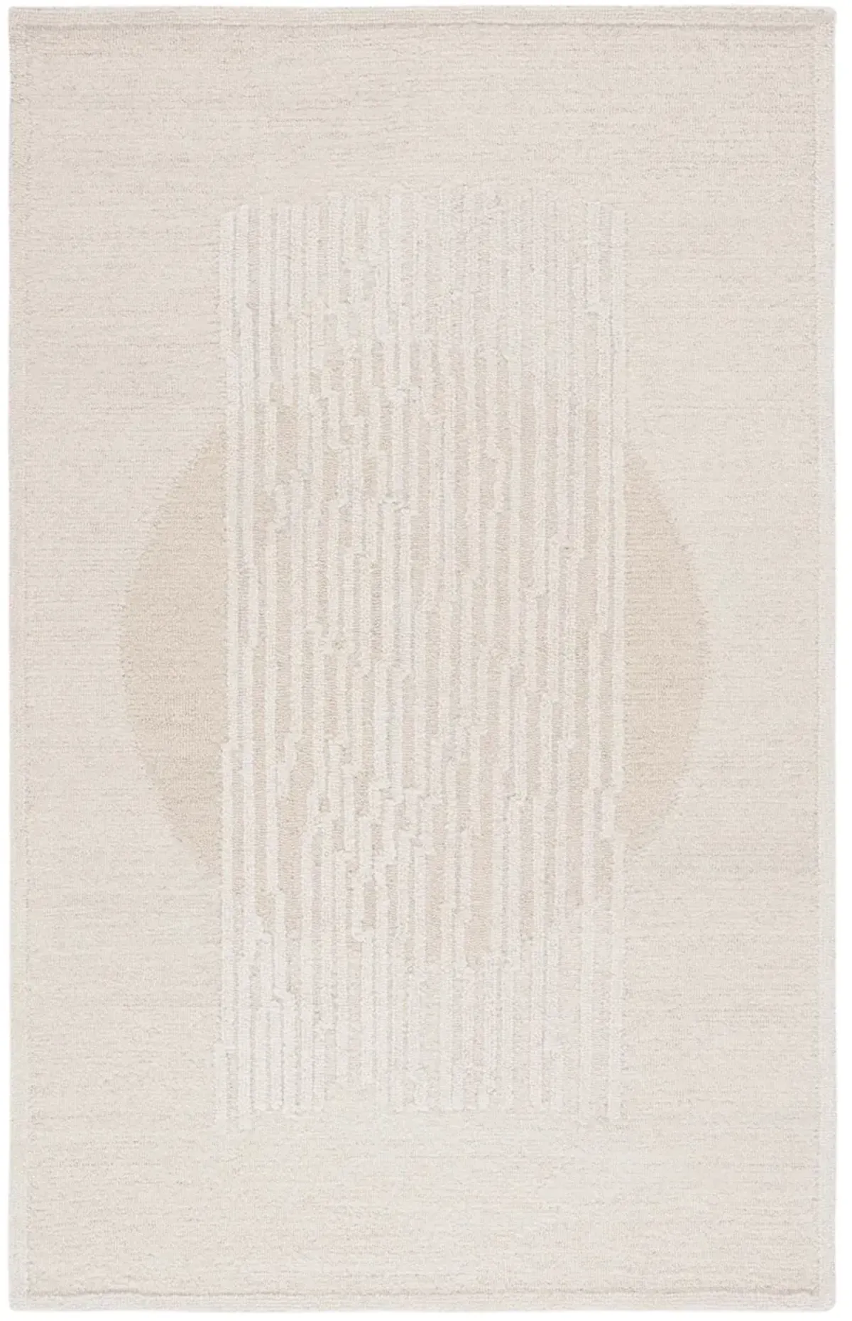 RODEO DRIVE 379 IVORY  5' x 8' Medium Rectangle Rug