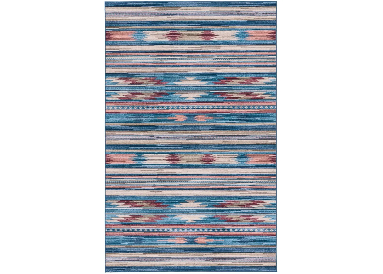 TUCSON 930 BLUE  3' x 5' Small Rectangle Rug