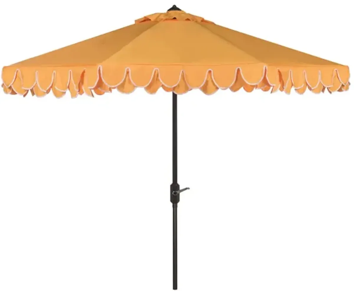 Uv Resistant Elegant Valance 9ft Auto Tilt Umbrella