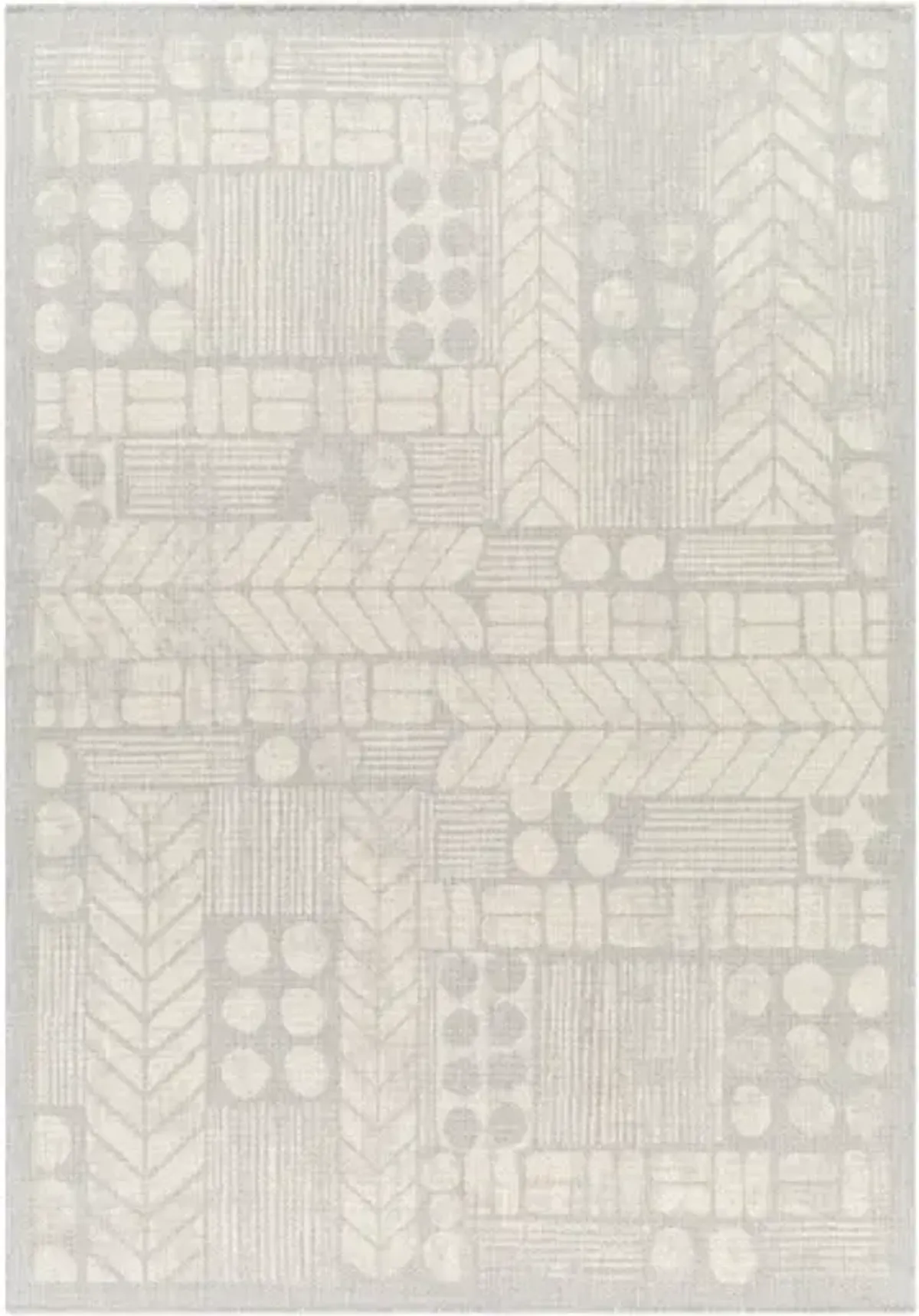 Ravello RVL-2378 5'3" x 7' Machine Woven Rug