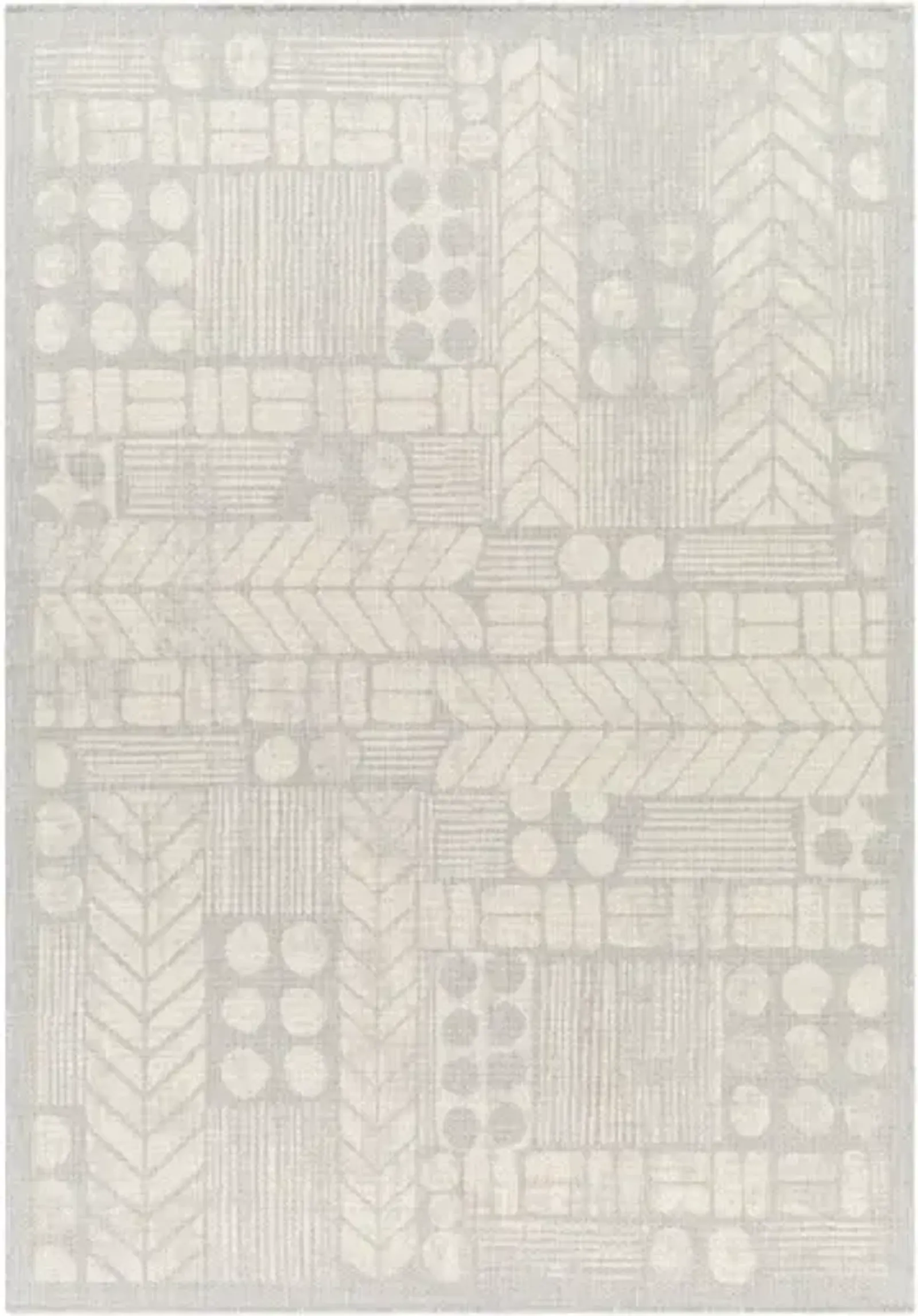 Ravello RVL-2378 5'3" x 7' Machine Woven Rug