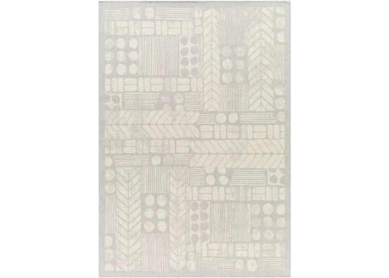 Ravello RVL-2378 5'3" x 7' Machine Woven Rug