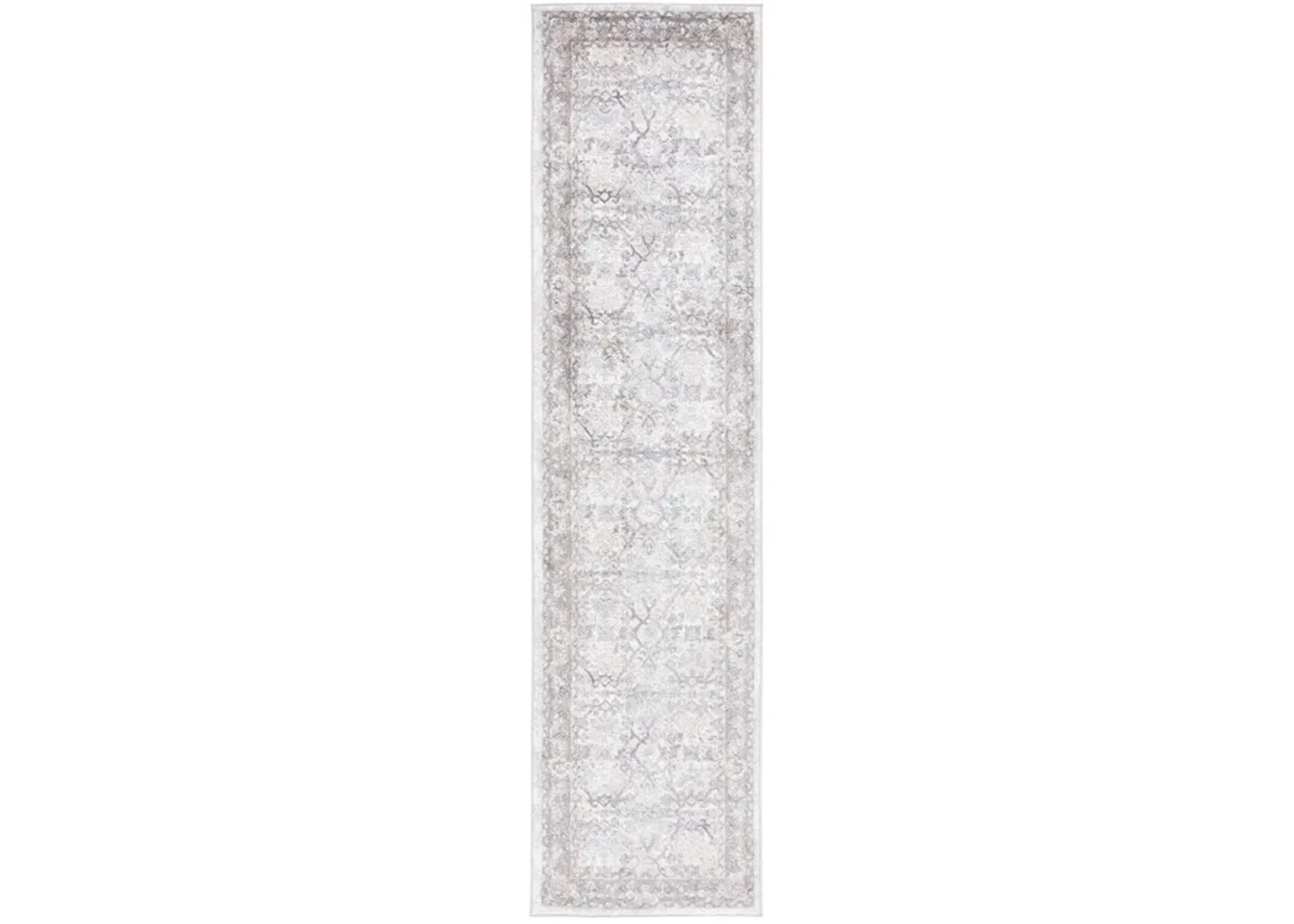 OPAL 462 Grey 2'-3' X 9' Runner Rug