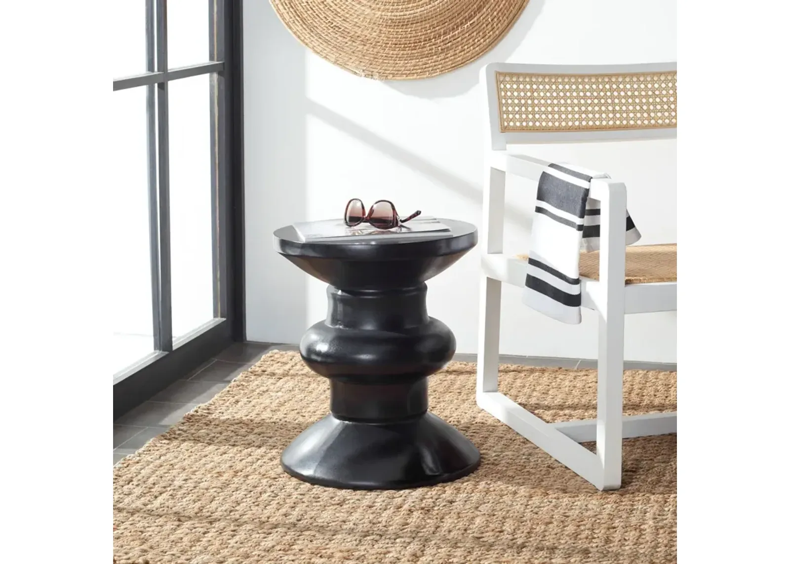 Jiraiya Outdoor Accent Stool