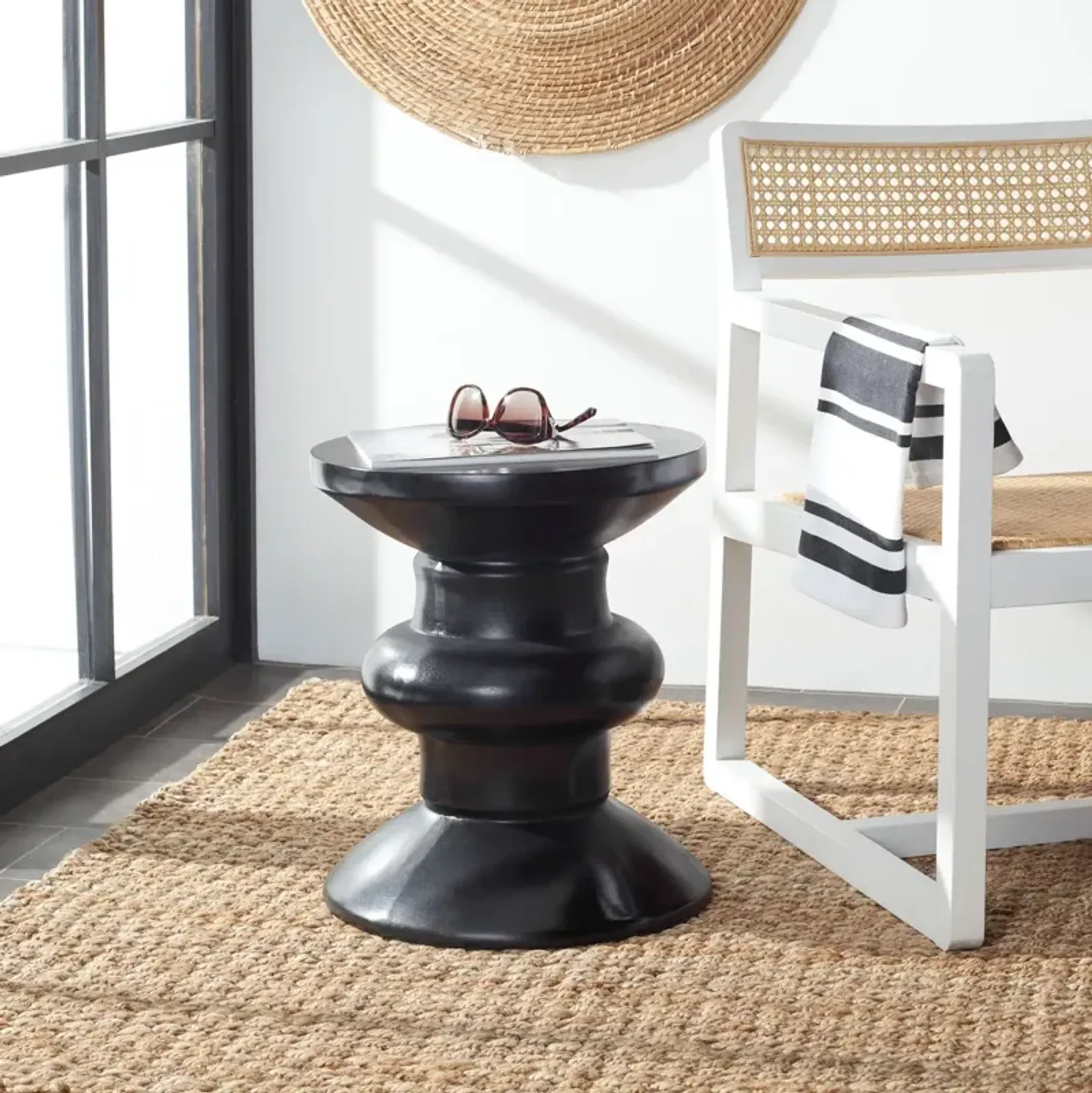 Jiraiya Outdoor Accent Stool