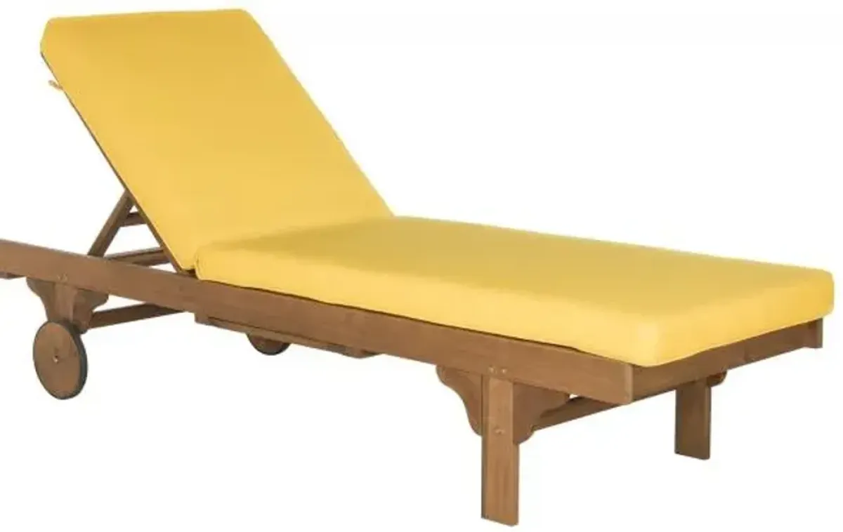 Newport Chaise Lounge Chair with Side Table