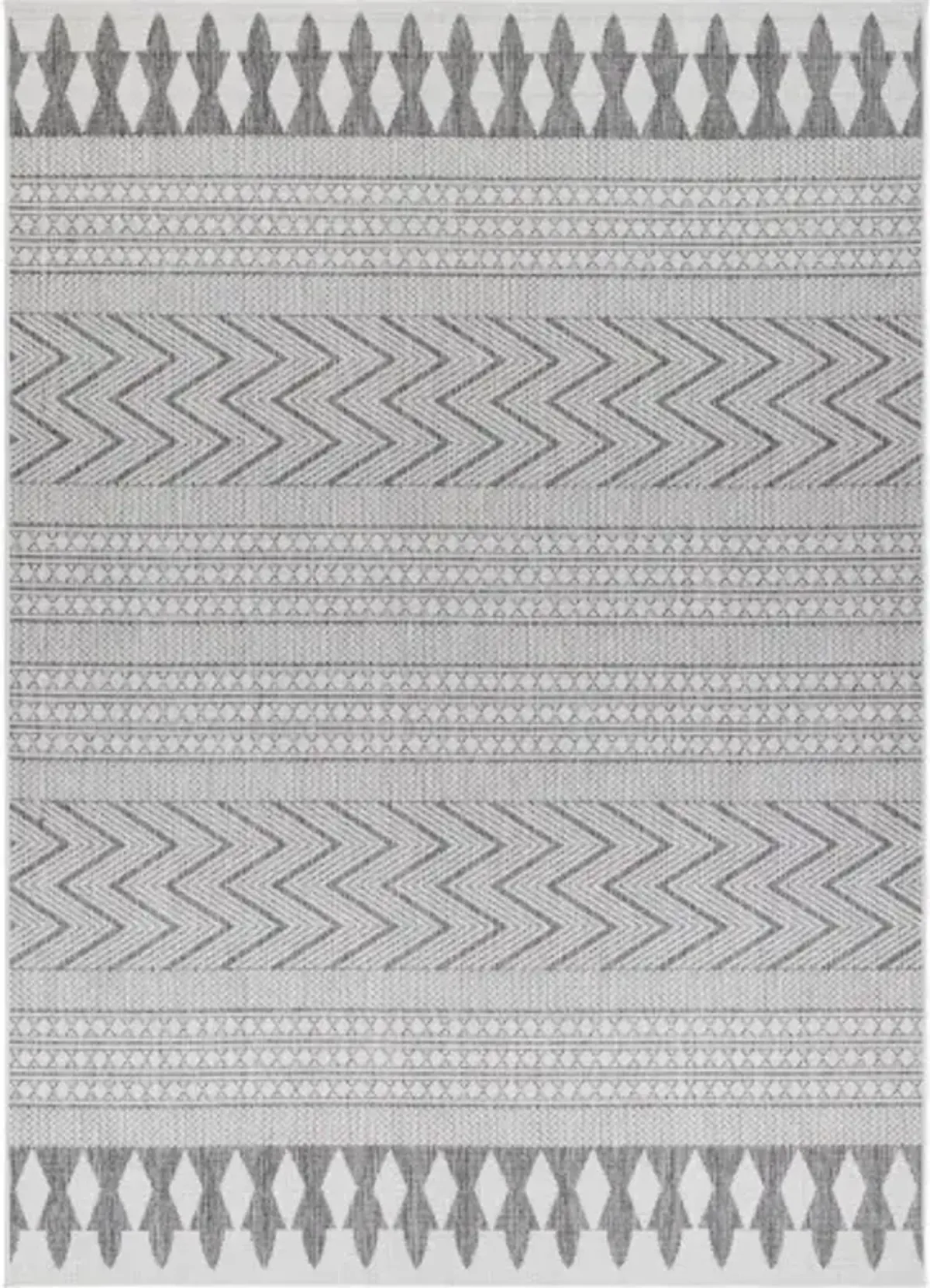 Long Beach LBH-2321 2'7" x 7'3" Machine Woven Rug