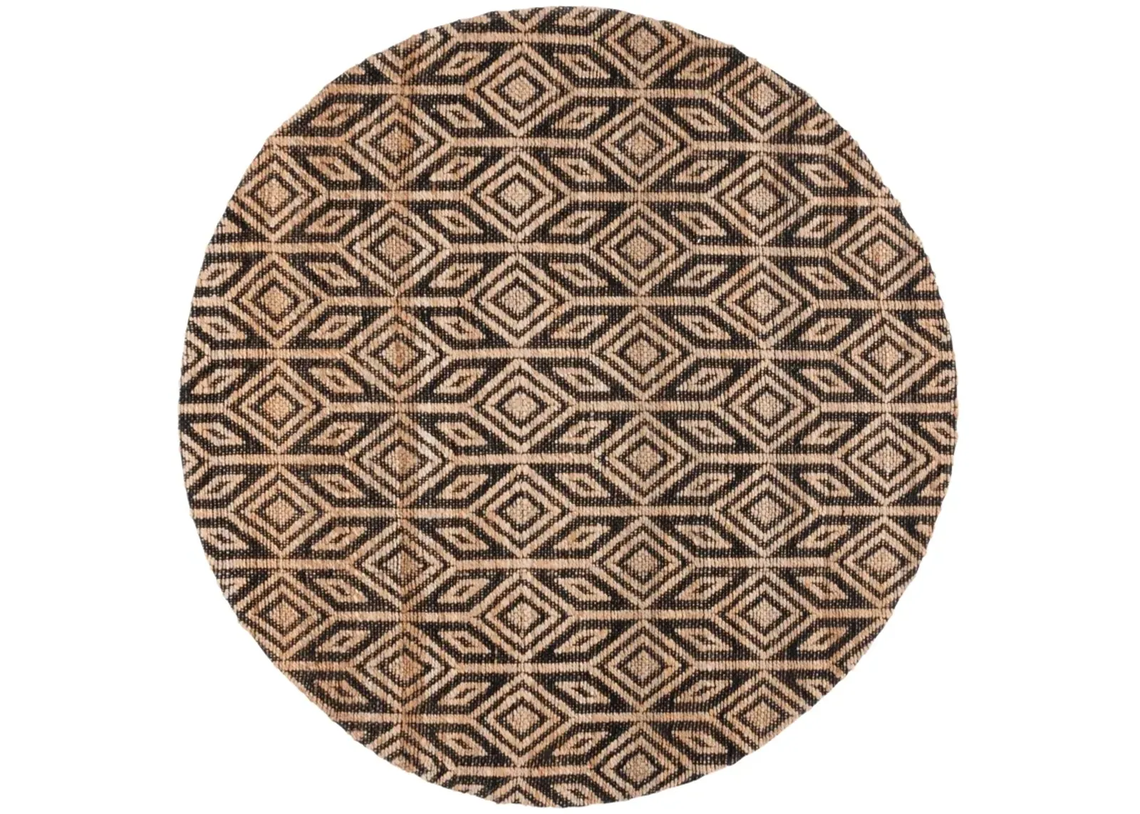 NATURAL FIBER 660 NATURAL  7' x 7' Round Round Rug