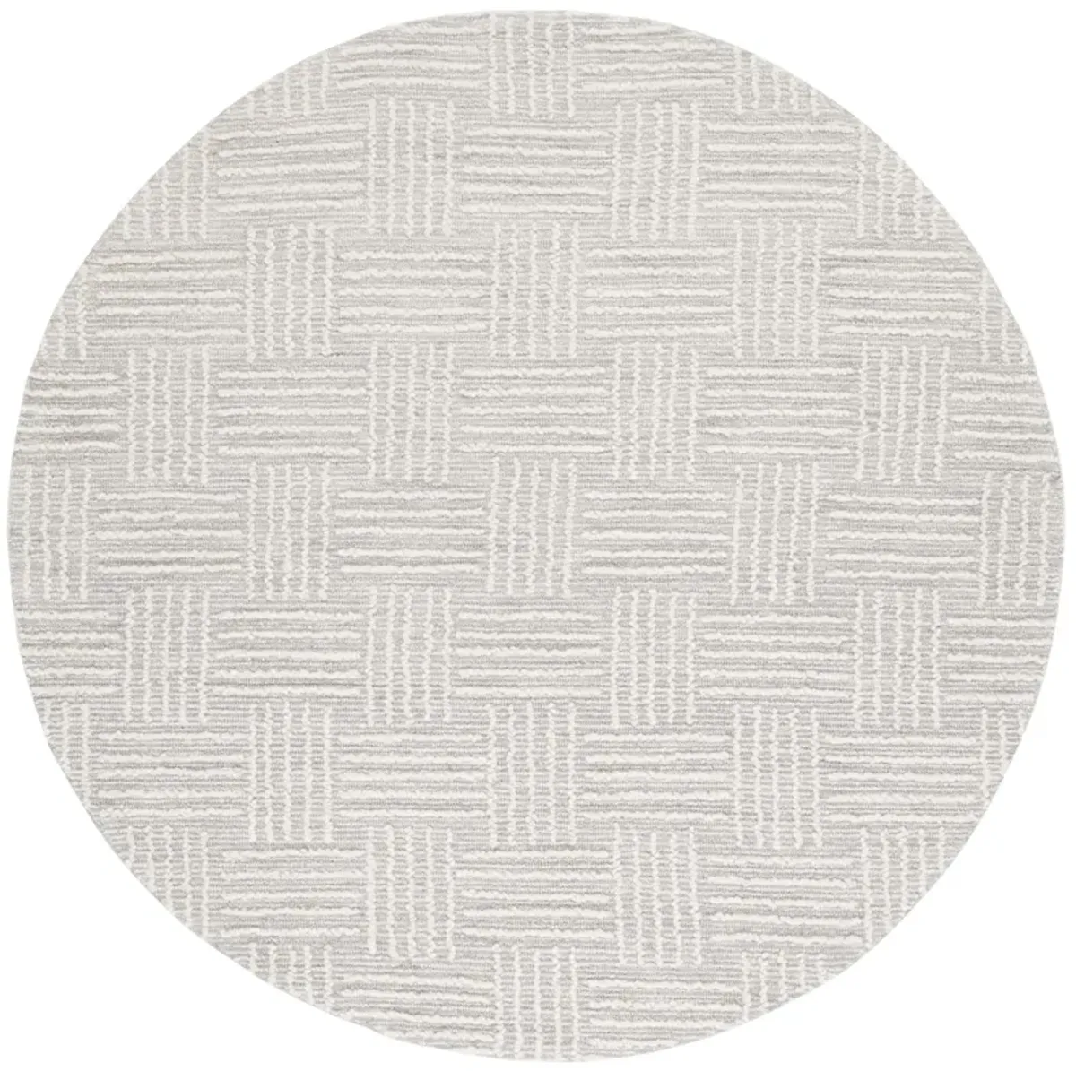 EBONY Hand Tufted 6' x 6' Round area rug