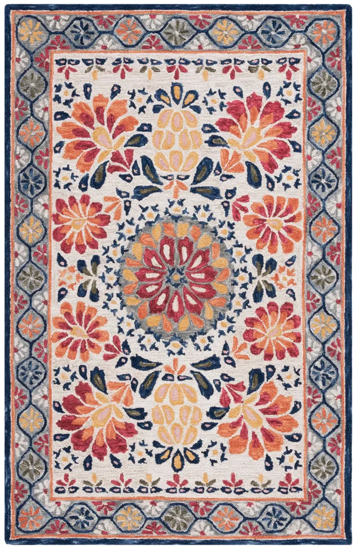 BLOSSOM Hand Tufted 3' x 5' area rug